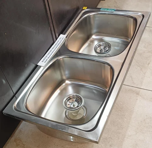 Double Bowl Stainless Steel Sink Manufacturers, Suppliers and Exporters in Uttar Pradesh