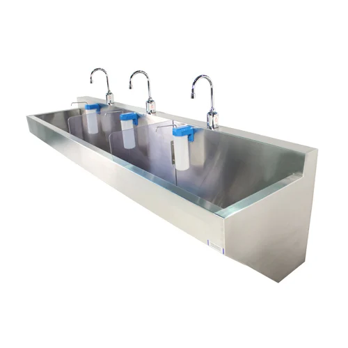 Long SS Scrub Sink Manufacturers, Suppliers and Exporters in Uttar Pradesh